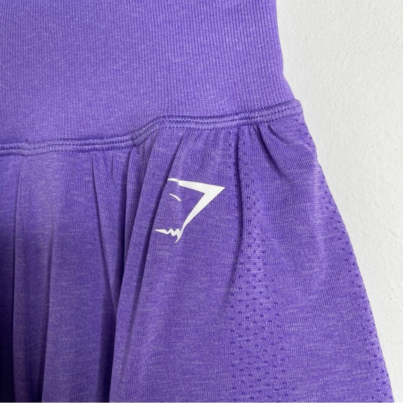 GYMSHARK VITAL SEAMLESS 2.0 2-IN-1 SHORTS Bright Purple Marl Size XS - Picture 6 of 16